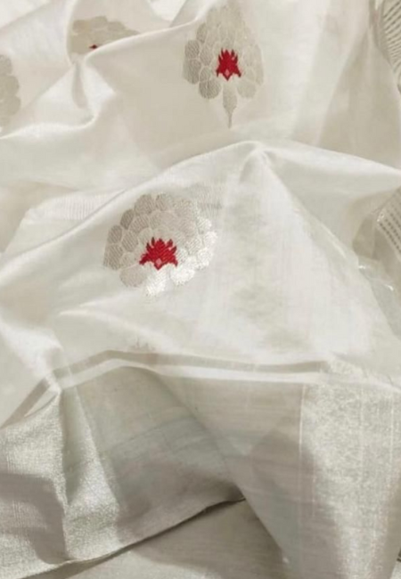 PURE HANDWOVEN PATTU SILK SAREE