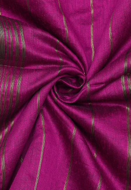 Magenta Majesty Pure Handloom Cotton Silk Saree