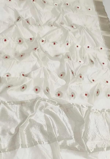 PURE HANDWOVEN PATTU SILK SAREE