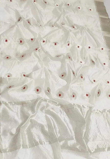 PURE HANDWOVEN PATTU SILK SAREE