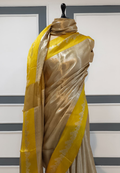 Banarasi Pure Tissue Silk Saree with Real Rashami Zari Weaving & Silk Mark Certification