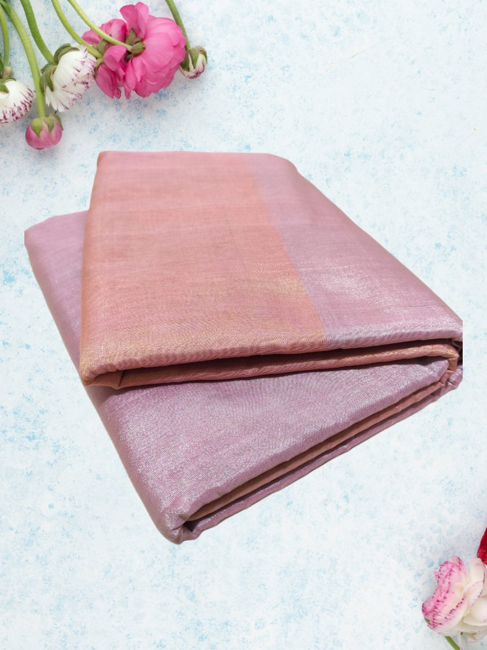 Pure Chanderi Tissue Silk Saree