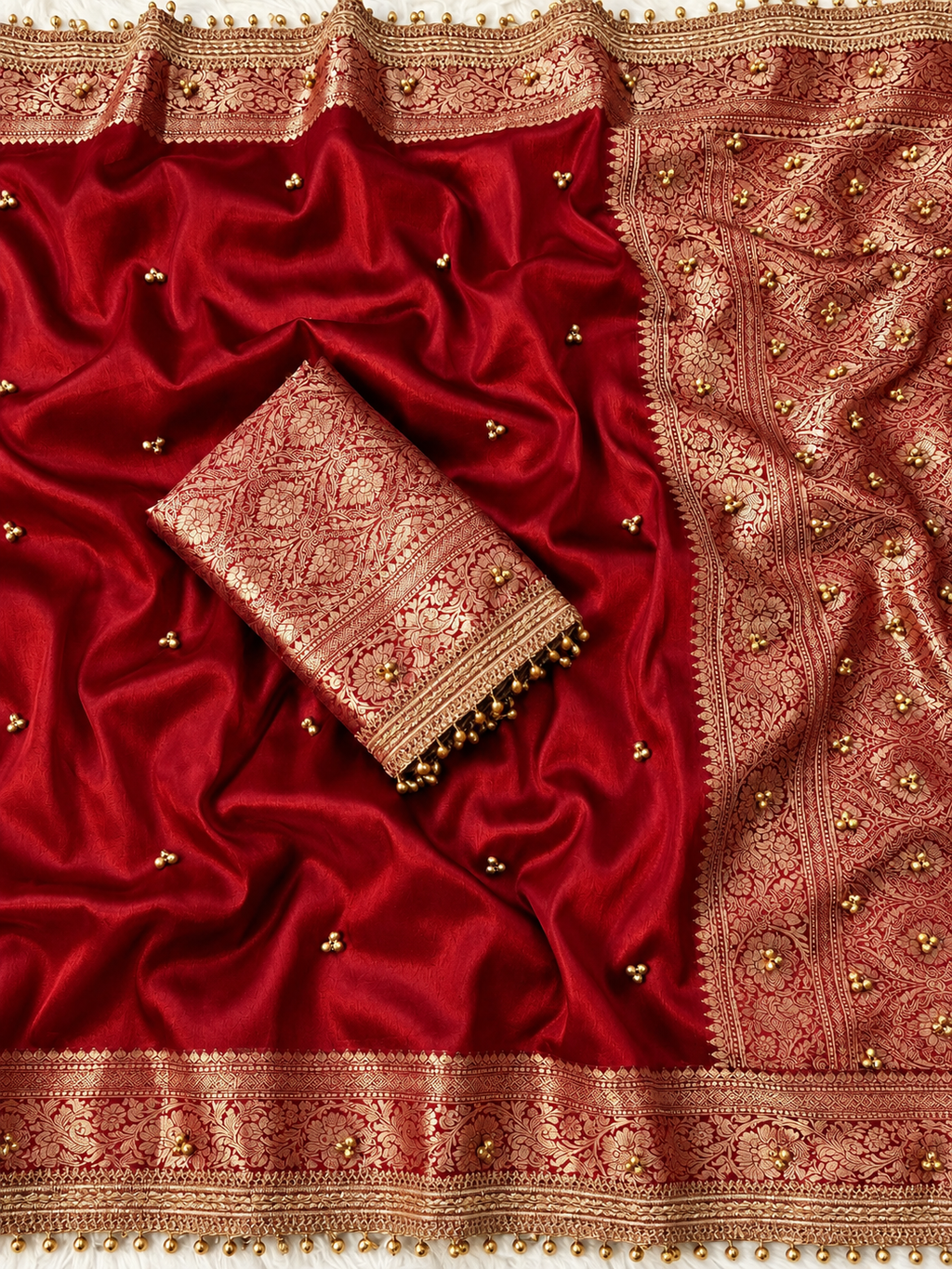 Tissue Silk Saree-Ghungroo Wali