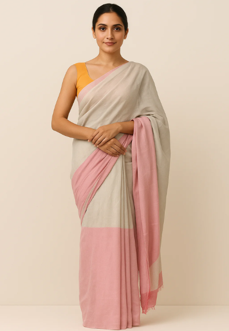Ethereal Elegance Pure Handloom Tissue Silk Saree