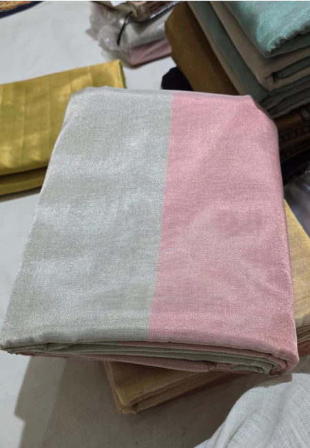 Ethereal Elegance Pure Handloom Tissue Silk Saree