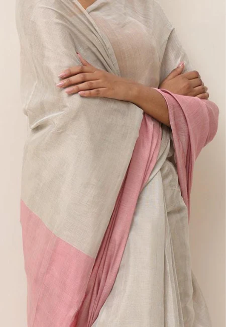 Ethereal Elegance Pure Handloom Tissue Silk Saree