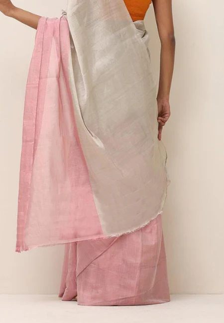 Ethereal Elegance Pure Handloom Tissue Silk Saree