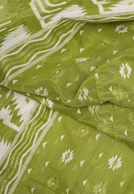 Unstitched Women Suit- Green