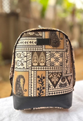 Ethnic Patchwork Print Stylish Everyday Backpack for Women