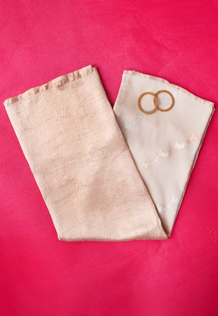 Women Saree- Peach