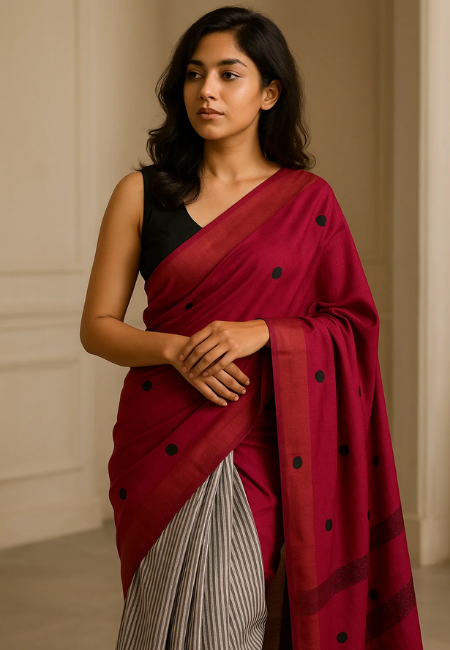 Pure Tussur Silk Saree