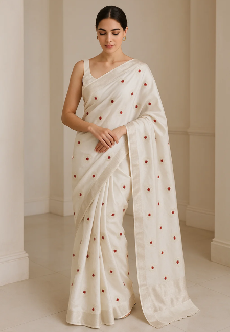PURE HANDWOVEN PATTU SILK SAREE