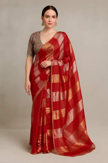 Regal Radiance Pure Pattu Silk Saree