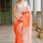 Amber Breeze Pure Linen Saree