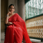 Red Pure Handloom Cotton Saree