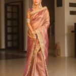 Banarasi Semi Tissue Silk Saree with Lace Border – Premium Festive Elegance